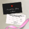 Cute Red Heart Customer Referral Card