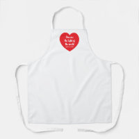 Cute Red Heart Light of the World White