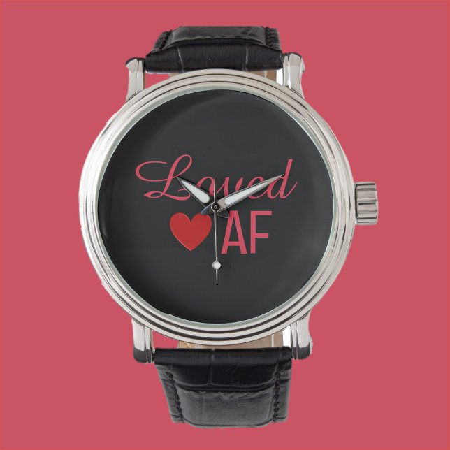 Cute Red Heart Loved AF Watch (Creator Uploaded)