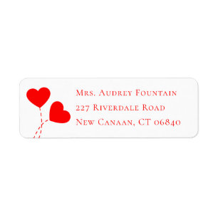 Cute Red Hearts Balloons Heart Wedding Love