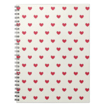 Cute Red Hearts Pattern