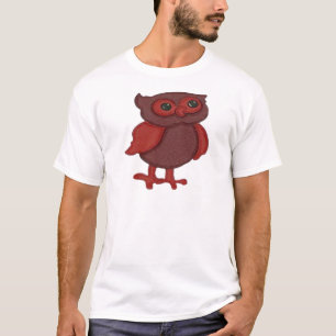 Cute Red Owl T-Shirt