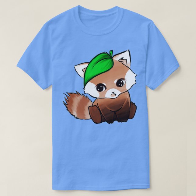 Cute Red Panda 19 T-Shirt (Design Front)