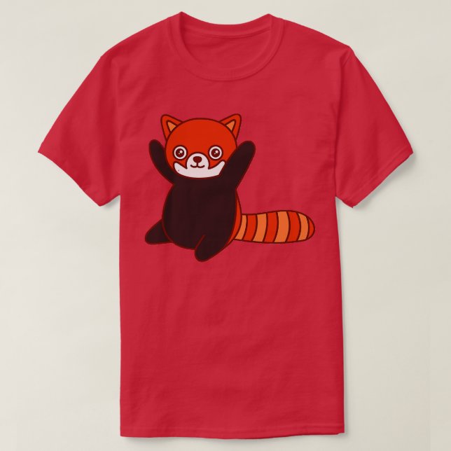 Cute Red Panda 29 T-Shirt (Design Front)