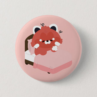 Cute Red Panda 6 Cm Round Badge