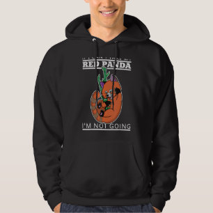 Cute red panda asia panda lady keeper biologist an hoodie