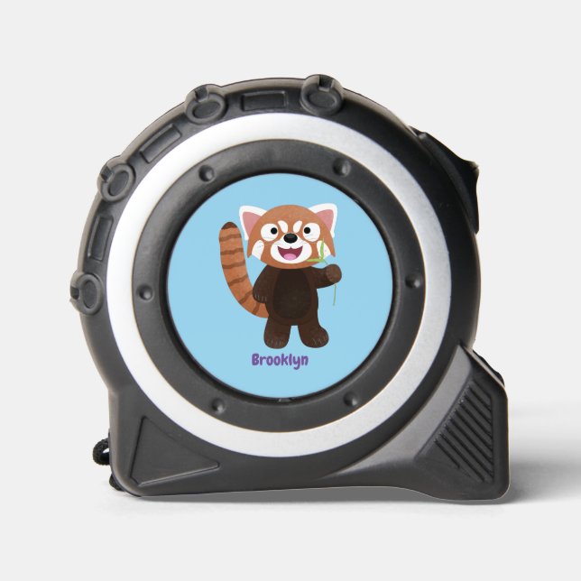 Cute red panda cartoon illustration 1 (Front)