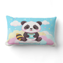 Cute Red Panda Coffee Mug & Pillow - Happy Kawaii