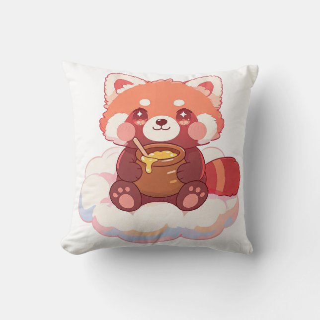 Cute Red Panda Cushion (Front)