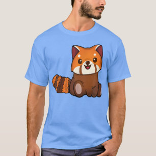Cute Red Panda Lover Women Kids Red Panda T-Shirt
