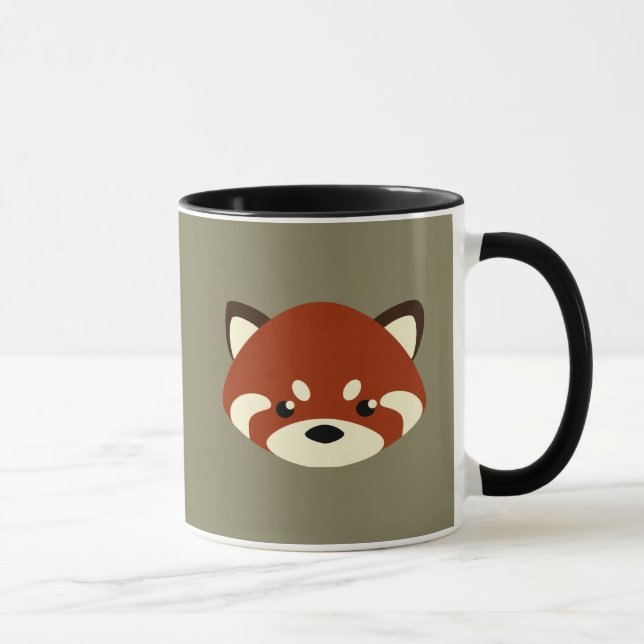 Cute Red Panda Mug (Right)