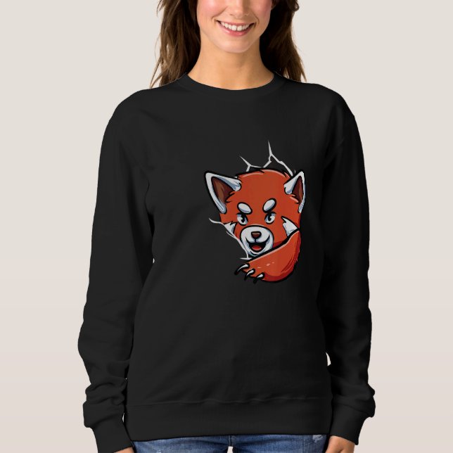 Cute Red Panda  Red Panda   Sweatshirt (Front)