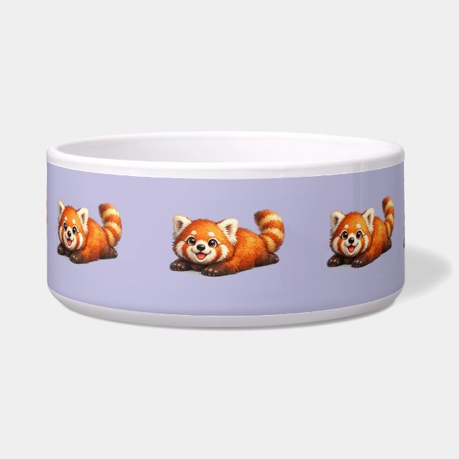 Cute Red Panda Relaxing Kawaii Animal Design (Front)