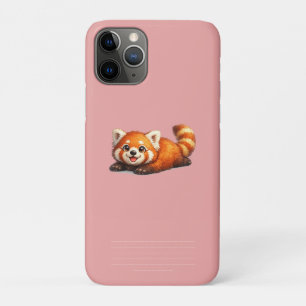 Cute Red Panda Relaxing Kawaii Animal Design Case-Mate iPhone Case
