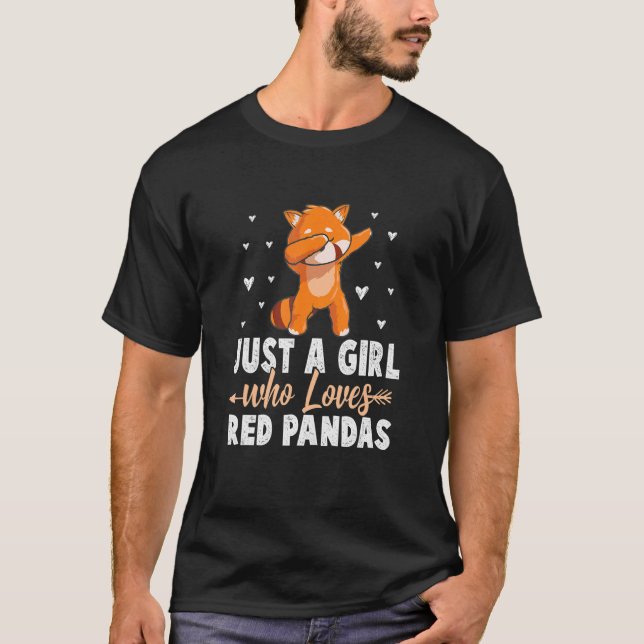 Cute Red Panda Shirt Red Panda Graphic_16 (Front)