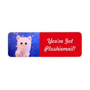 Cute Red Personalised Stylish Photo Mail