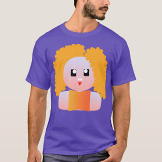 CUTE REDHEAD GIRL WITH CURLY HAIR T-Shirt