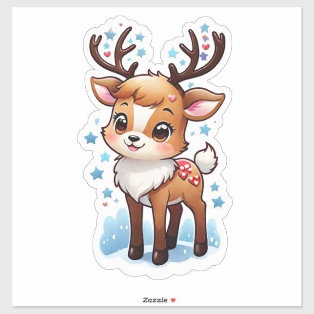Cute Reindeer  (Sheet)