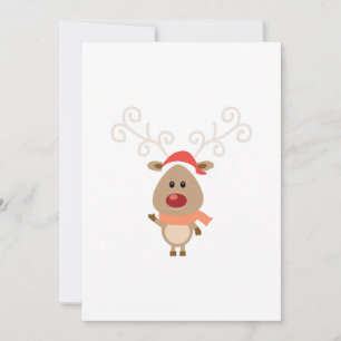 Cute reindeer cartoon