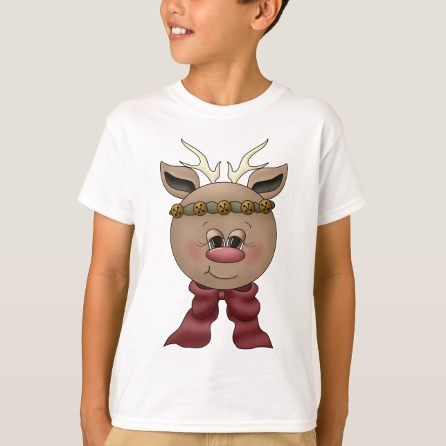 Cute Reindeer T-shirts (Front)