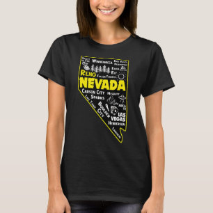 Cute Reno Nevada Ma Boulder City Laughlin Mesquite T-Shirt