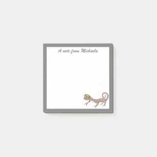 Cute Reptile Gecko Post-it Notes