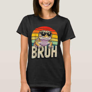 Cute Reptile Kids Boys Girls Bruh Leopard Gecko Lo T-Shirt