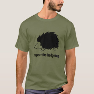 Cute Respect the Hedgehog T-Shirt