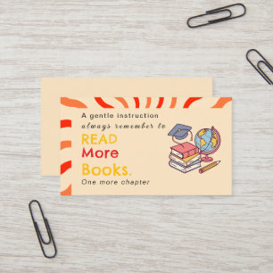 Cute Retro Aesthetic Business Card