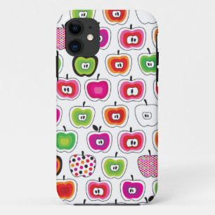 Cute retro apple pattern Case-Mate iPhone case