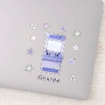 Cute Retro Arcade Game Kids Birthday<br><div class="desc">Cute retro birthday invitation featuring pastel arcade video game illustrations paired with fun,  stylish typography on different colour backgrounds. You can find more matching items from this collection in my store.</div>