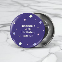 Cute Retro Arcade Game Kids Birthday 