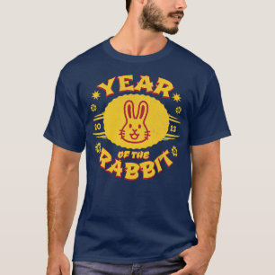 Cute Retro Chinese New Year 2023 Year Of The Rabbi T-Shirt