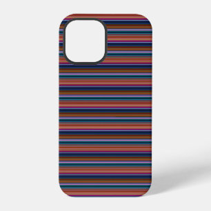 Cute retro colourful stripes iPhone 12 pro case