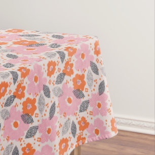 Cute Retro Floral Pattern Tablecloth