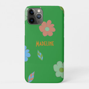 Cute Retro Flower Case-Mate iPhone Case