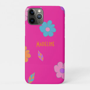 Cute Retro Flower Case-Mate iPhone Case