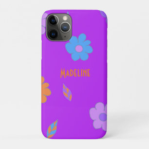 Cute Retro Flower Case-Mate iPhone Case