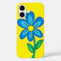 Cute Retro Flower Illustration Drawing