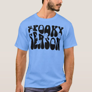 Cute Retro Groovy Halloween Spooky Season Ghost T-Shirt
