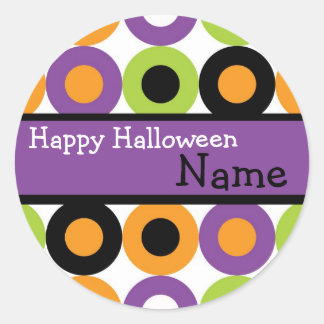 Cute Retro Halloween Sticker