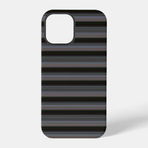 Cute retro modern stripes iPhone 12 pro case