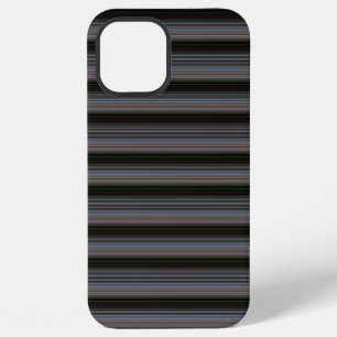 Cute retro modern stripes iPhone 12 pro max case