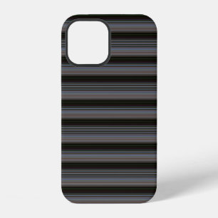 Cute retro modern stripes iPhone 12 case