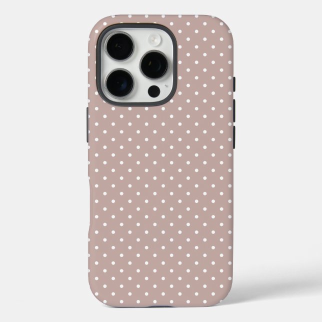 Cute Retro Polka Dot Aesthetic for Girls Case-Mate iPhone Case (Back)