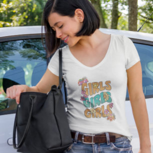 Cute Retro Quote Girls Positive Inspirational T-Shirt