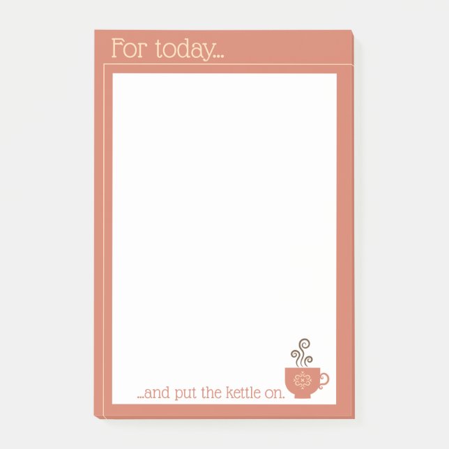 Cute Retro To Do List Post-it Notes (Front)