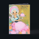 Cute retro vintage Daughter Birthday party  Card<br><div class="desc">Cute retro vintage Daughter Birthday party Card</div>