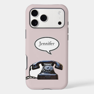 Cute Retro Vintage Phone iPhone / iPad case