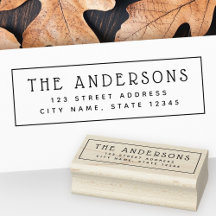 Cute return address and border